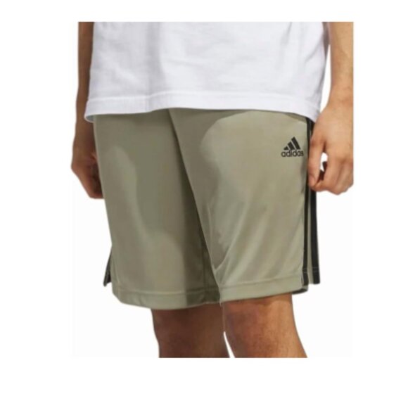 Men's adidas Sereno 3-Stripes AEROREADY Sportswear Shorts - Picture 1 of 4
